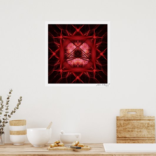 Root Chakra Poster (Keuken)