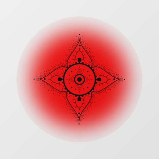 Root Chakra Raamsticker (Vel)