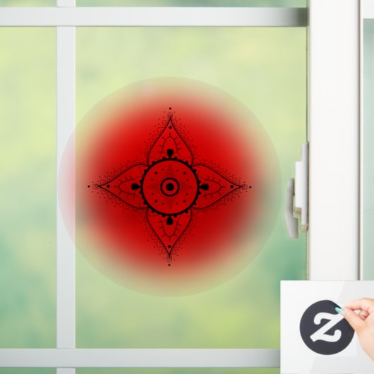 Root Chakra Raamsticker (Huis)
