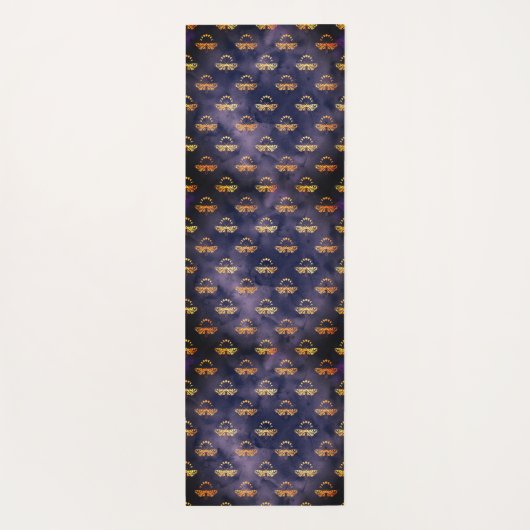 Root Chakra | Red Lotus for Grounding Yoga Mat (Achterkant)