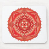 Root Chakra Red Mandala Muismat (Voorkant)