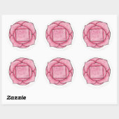 Root Chakra Ronde Sticker (Vel)