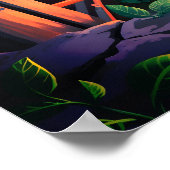 Root Circuit – Solarpunk Growth Art Poster (Hoek)