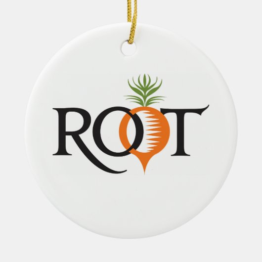 Root Holiday Ornament (Voorkant)