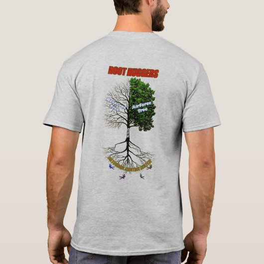 Root Huggers T-shirt (Achterkant)
