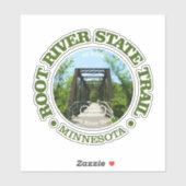 Root River State Trail (fietsen c) Sticker (Vel)