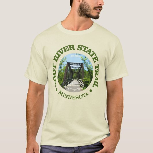 Root River State Trail (fietsen c) T-shirt (Voorkant)