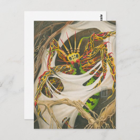 Root Spider Briefkaart (Voorkant / Achterkant)