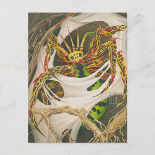 Root Spider Briefkaart (Voorkant)