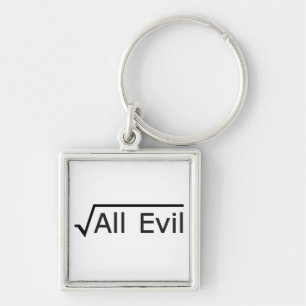 Root van alle bochten - Wiskunde Humor / Wiskunde  Sleutelhanger