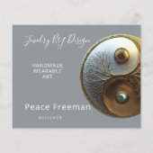 Root van Harmonie | Yin Yang Design Flyer (Achterkant)