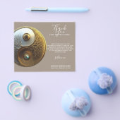 Root van Harmonie | Yin Yang Design Flyer (Enkel)