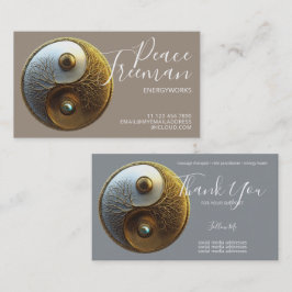 Root van Harmonie | Yin Yang Design Visitekaartje