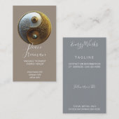 Root van Harmonie | Yin Yang Design Visitekaartje (Voorkant / Achterkant)