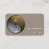 Root van Harmonie | Yin Yang Design Visitekaartje (Voorkant)
