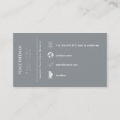 Root van Harmonie | Yin Yang Design Visitekaartje (Achterkant)