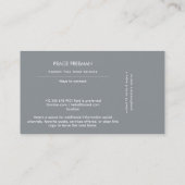 Root van Harmonie | Yin Yang Design Visitekaartje (Achterkant)