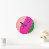 Root Vegetable Character Art Ronde Klok (Huis)