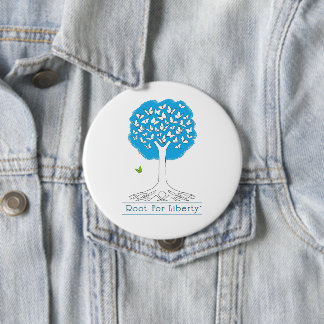 Root voor de Button van de Vrijheid 4 inch enorm