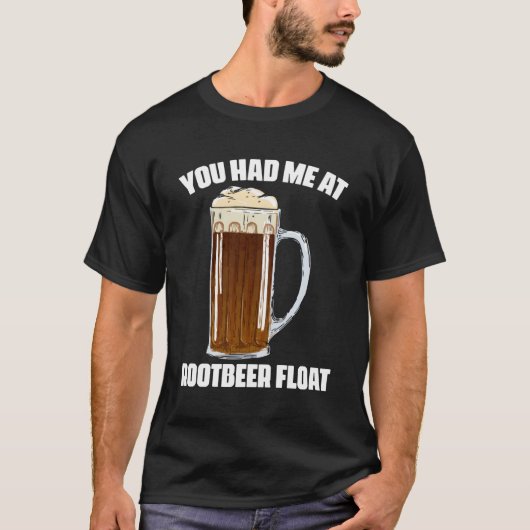 Rootbeer Float Gezegden Soda T-shirt (Voorkant)