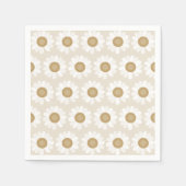 Rooted & Blooming – Beige Chamomile Servet (Voorkant)