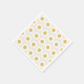 Rooted & Blooming – Soft Cream & Yellow Chamomile Servet (Hoek)