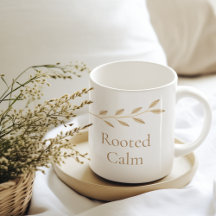 Rooted Calm Vine Klassieke Mok, 325 ml