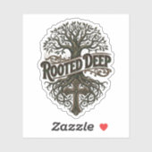 Rooted Deep Sticker (Vel)
