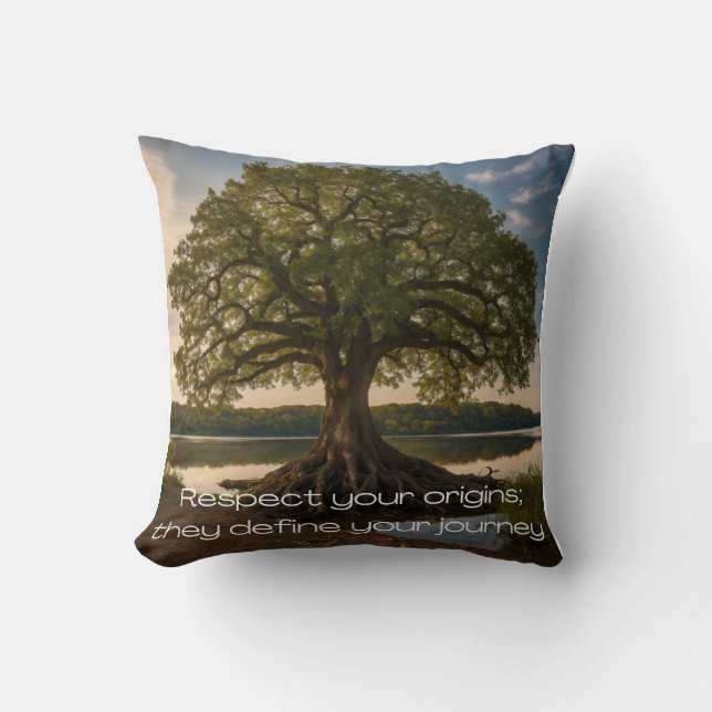 Rooted Elegance Pillow Kussen (Voorkant)
