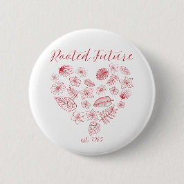 Rooted Future est. 1965 Knop Ronde Button 5,7 Cm