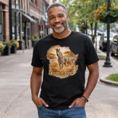 Rooted in Africa Zebra | African Wildlife Pride Tri-Blend Shirt