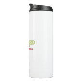 Rooted in Christ Bible Verse Tumbler Thermosbeker (Geroteerd rechts)