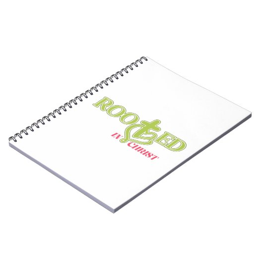 Rooted in Christ Christian Journal Notebook Notitieboek (Linkerzijde)