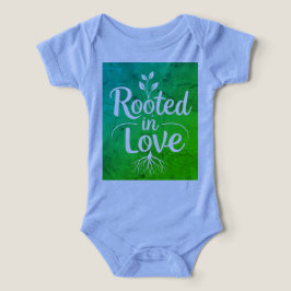 Rooted in Love -Baby Bodysuit with Nature-Inspired