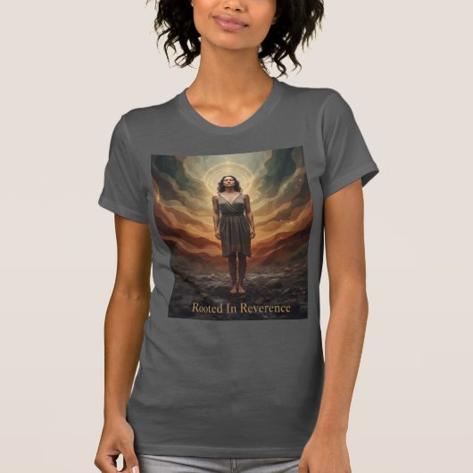 Rooted In Reverence Sacred Grounding Art T-shirt (Voorkant)