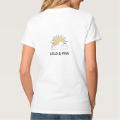 "Rooted Radiance – Oost ontmoet West Top" T-shirt (Achterkant)