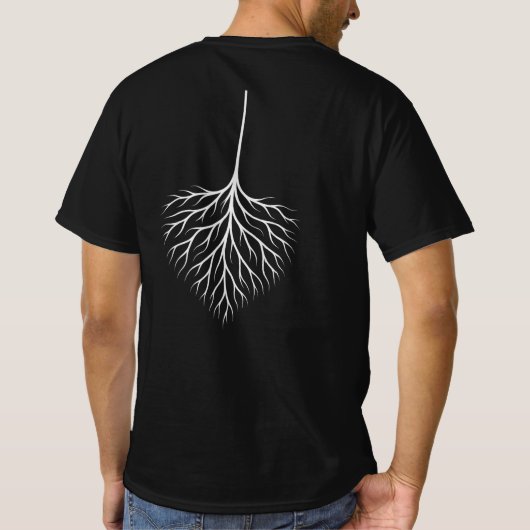 ROOTED RISE – Strength From Nature T-shirt (Achterkant)