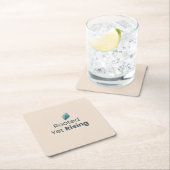 Rooted Yet Rising Minimal Motivational Coaster Kartonnen Onderzetters (Insitu)