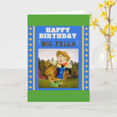 Rootin' Tootin' Birthday! Kaart (Gele Bloem)