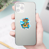 Rootin’ Tootin’ Rex Sticker (Telefoon)