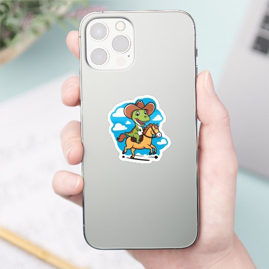 Rootin’ Tootin’ Rex Sticker (Telefoon)