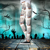 Rootin Tootin Spookin Westerne Ghosts aangepaste t Leggings