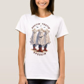 Rootin Tootin Spookin Westerne Ghosts aangepaste t T-shirt (Voorkant)
