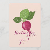 Rooting for you encouragement Card  (Voorkant)