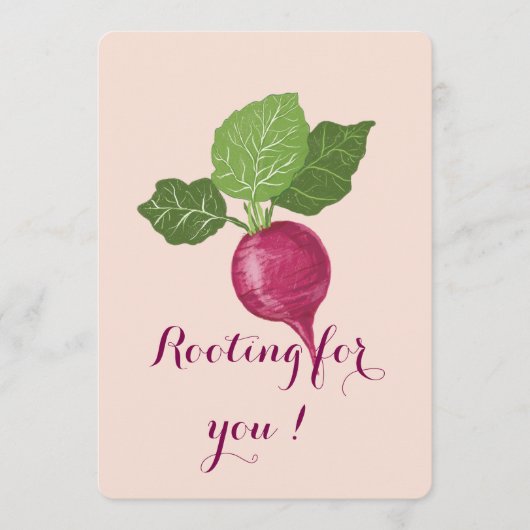Rooting for you encouragement Card (Voorkant)