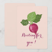 Rooting for you encouragement Card (Voorkant / Achterkant)