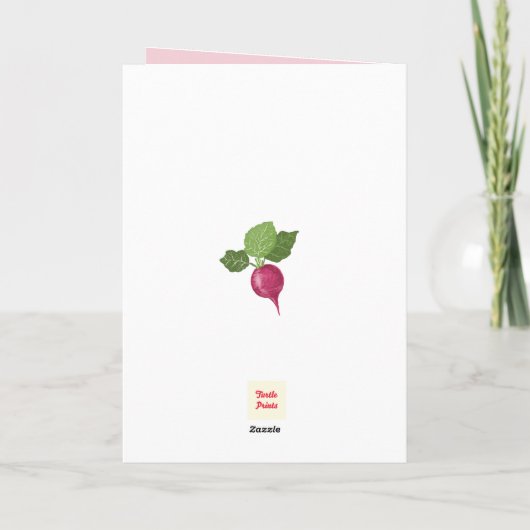 Rooting for you encouragement Card (Folded) Kaart (Achterkant)