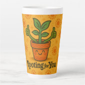 Rooting for You Latte Mok (Voorkant)