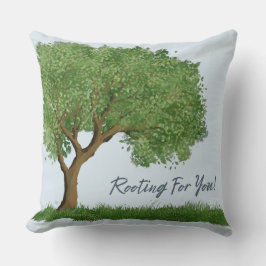 Rooting For You Pillow for Chronic Illness Support Kussen