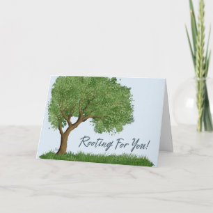 Rooting For You Wenskaart voor chronische ziekte Kaart
